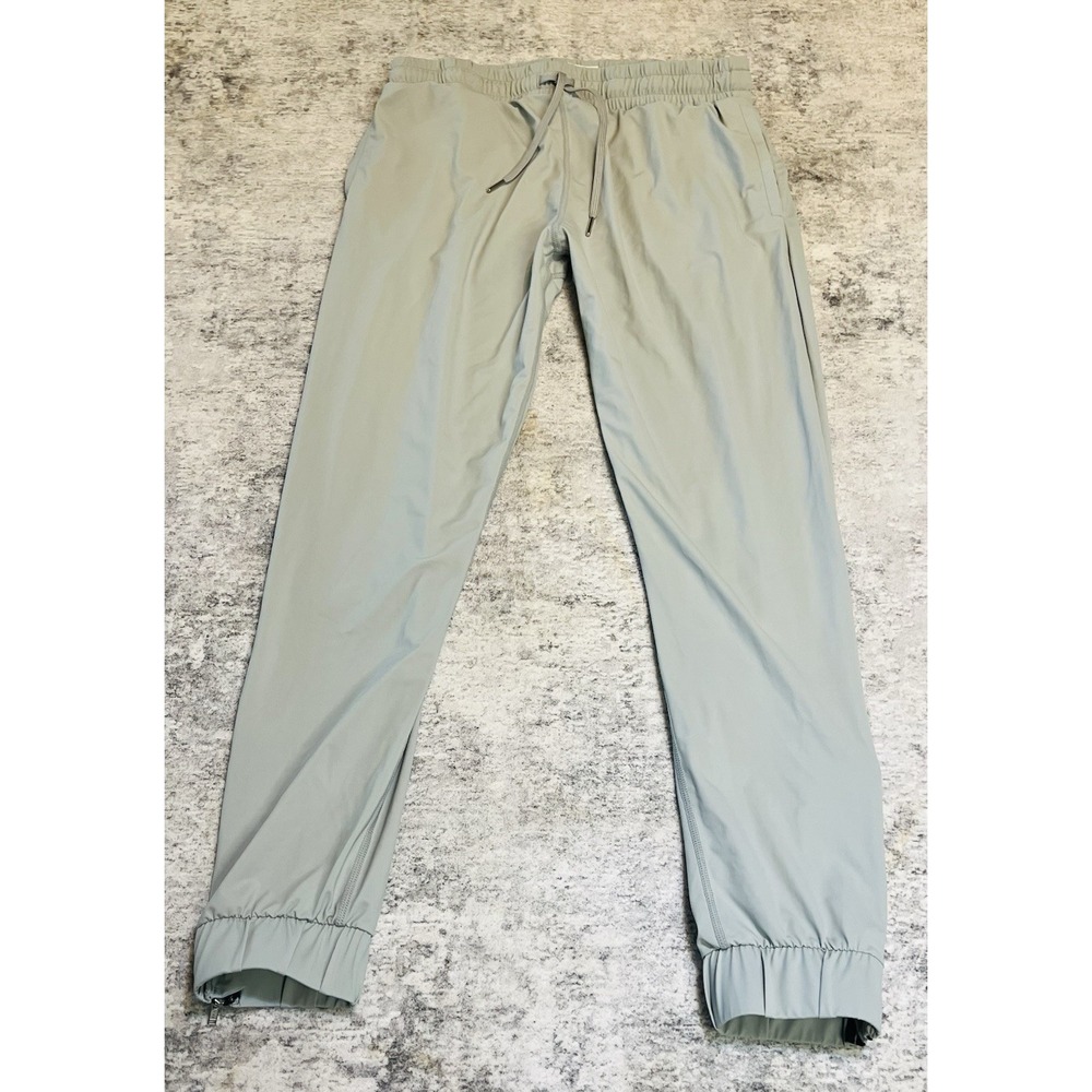 Zyia Active Joggers Womens 28x26 Light Gray Leggings Activewear Walking Running